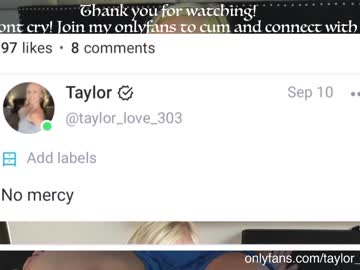Cam stars girl taylor_love_303 image #1911902